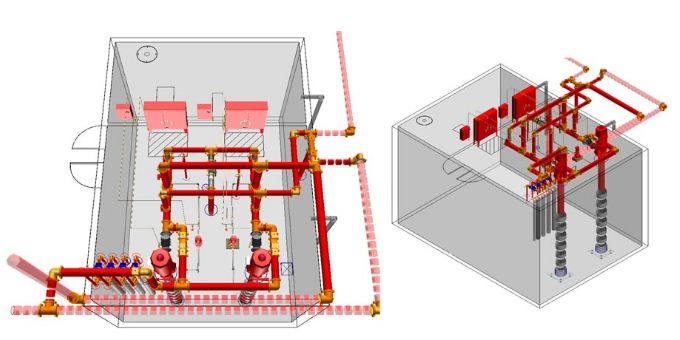thiết kế hệ thống phòng cháy chữa cháy