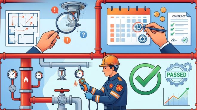 Khi nào cần kiểm định hệ thống sprinkler?