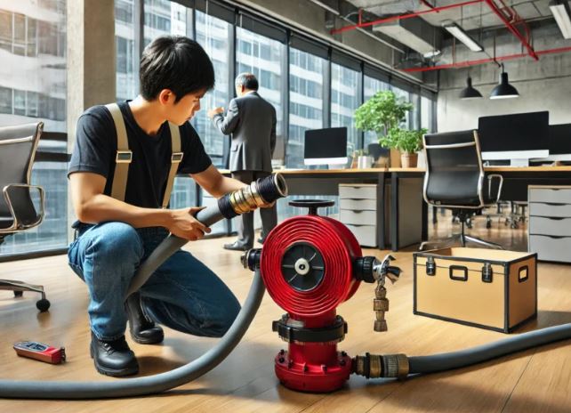 Cách kiểm tra áp lực nước trong vòi chữa cháy