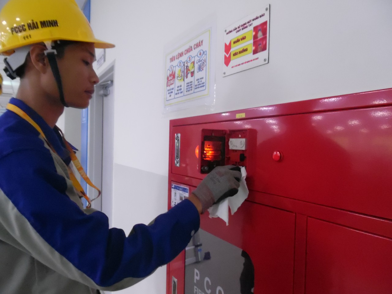 Các mốc thời gian trong công việc bảo trì hệ thống phòng cháy chữa cháy